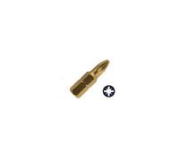 Uk Drills Pz1 X 25mm Screwdriver Bit 10 Pack, Titanium Coated