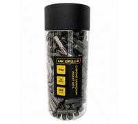 Uk Drills Pz3 25mm Chrome Vanadium Screwdriver Bit 10 Pack Impact Rated
