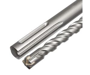 UK Drills SDS Max Hammer Drill Bit 12mm x 280mm - Tungsten Carbide Tip, Double Flute Spiral for Granite, Concrete, Tiles & Masonry