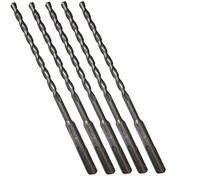 UK Drills SDS Plus Hammer Drill Bit for Masonry, 6mm x 110mm, Pack of 5