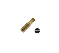 Uk Drills Slotted 3.5mm X 25mm Screwdriver Bit 10 Pack, Hss