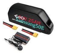 (UK) Ebike battery 52V 25AH (Sam.sungCell) Lithium long range electric bike battery for 2000W 1500W 1000W 750W 500W Motor, Ba-fang, AW, Most Ebike conversion kit