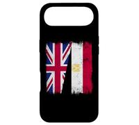 UK Egypt Half Flag British Egyptian Heritage Case for iPhone Air