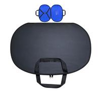 UK empire group limited Masonic Chain Collar Case Black Imitation Leather - Blue lining, Freemason Bag