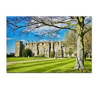 UK England Belton House Grantham Jigsaw Puzzle for Adults 100 Piece Travel Gift Souvenir 45,5x35,5CM