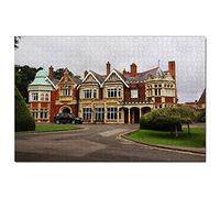 UK England Bletchley Park Milton Keynes Jigsaw Puzzle for Adults 300 Piece Travel Gift Souvenir 38x26CM