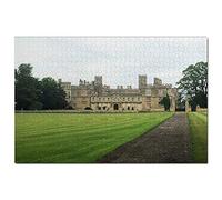 UK England Castle Ashby Gardens Northampton Jigsaw Puzzle for Adults 100 Piece Travel Gift Souvenir 45,5x35,5CM