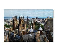 UK England Castle Edinburgh Scotland Jigsaw Puzzle 500 Piece Game Artwork Travel Souvenir 52x38CM