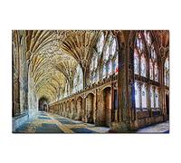 UK England Gloucester Cathedral Jigsaw Puzzle for Adults 1000 Piece Travel Gift Souvenir 70x50CM