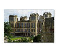 UK England Hardwick Hall and Gardens Chesterfield Jigsaw Puzzle for Adults 200 Piece Travel Gift Souvenir 35x25CM
