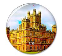 Uk England Highclere Castle Newbury Fridge Refrigerator Magnet Decorative Magnet Sticker Travel Souvenir Collection Tourist City Gift Whiteboard Kitchen
