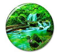 Uk England Janet's Foss Malham Skipton Yorkshire Fridge Refrigerator Magnet Decorative Magnet Sticker Travel Souvenir Collection Tourist City Gift Whiteboard Kitchen