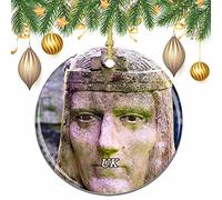 Uk England King Richard Iii Visitor Centre Leicester Christmas Xmas Tree Ornament Decoration Wedding Hanging Pendant Decor City Travel Souvenir Collection