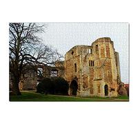 UK England Newark Castle Newark-on-Trent Jigsaw Puzzle 1000 Piece Game Artwork Travel Souvenir Wooden
