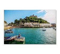 UK England St Michael's Mount Penzance Jigsaw Puzzle for Adults 200 Piece Travel Gift Souvenir 35x25CM
