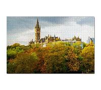 UK England University of Glasgow Jigsaw Puzzle for Adults 1000 Piece Travel Gift Souvenir 70x50CM