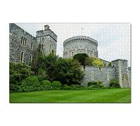 UK England Windsor Castle Jigsaw Puzzle for Adults 200 Piece Travel Gift Souvenir 35x25CM
