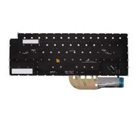 UK English Backlit Keyboard for Dell XPS 15 9500 9510 9520 PRECISION 5550 5560 Laptop Keyboard with No Frame