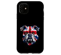 UK Flag Bulldog Great Britain Design Union Jack Case for iPhone 11