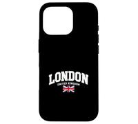 UK Flag Design Union Jack England United Kingdom London Case for iPhone 16 Pro