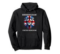 UK Flag Design Union Jack United Kingdom Birmingham Pullover Hoodie