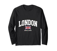 UK Flag Design Union Jack United Kingdom England London Long Sleeve T-Shirt
