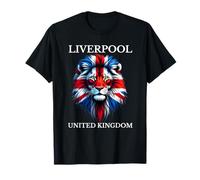 UK Flag Design Union Jack United Kingdom Liverpool T-Shirt