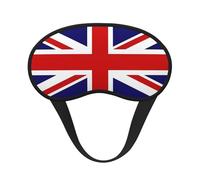 UK Flag It is a Black-Rimmed Eye mask. The Soft Eye mask can Improve Sleep Quality and is Suitable for Indoors, Outdoors and Traveling.