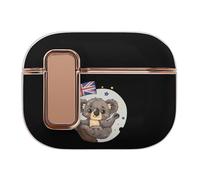 Uk Flag Koala Bear Printed Case Compatible for Airpods Pro 2 Earbud Cases Earphone Protective Covers
