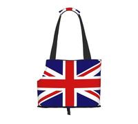 UK Flag Small pet carrier suitable for shopping malls airplanes buses and subways