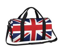 UK Flag Sports Duffel Bags British Flag Weekend Overnight Bag Casual Tote Holdall Travel Gym Luggage Duffel Bag for Kids Girls Boys Women Men