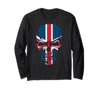 UK Flag United Kingdom London England Britain Union Jack Long Sleeve T-Shirt