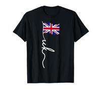 UK Flag with United Kingdom Short Name for British People T-Shirt