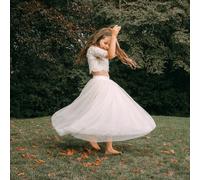 UK Flower Girl Boutique Girl's Felicity Couture Flower Girl Set - Ivory Cream | Size: 5-6 Years UK Flower Girl Boutique Ivory 5-6 Years