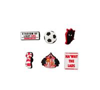 UK Football Team Decorative Shoe Charms Set, (Sunderland)