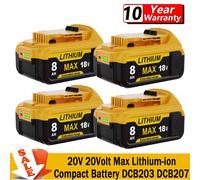 DEWALT DCB184-XJ XR Lithium-Ion Battery, 5Ah, 18V, 20cm x 20cm x 20cm, Pack of 2