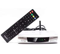 UK FULL HD Freeview Receiver + HD Recorder by USB Stick, Analogue to Digital TV Converter 1080P Set Top Box & MP4/MP3/JPG USB M.M Player (HDMI or SCART Output) DVBT-2 Silver by iView HD