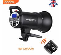 UK Godox SK300II 300W 2.4G Flash Strobe Light with X2T Trigger for Studio Photo