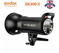 UK Godox SK300II 300w Photography Studio Strobe Flash Light Head With refelector