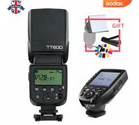 UK Godox TT600 2.4G Wireless Camera Flash HSS Speedlite+Xpro-n Trigger for Nikon