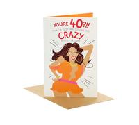 UK Greetings | 40th Birthday Card for Her/Friend | Beyonce Design