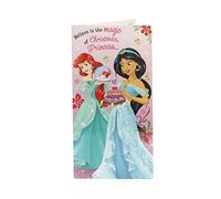 UK Greetings 545390-0-8 "Disney Princess Christmas Money Gift Wallet Holder"
