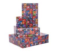 UK Greetings 6 Sheets & 6 Tags for Boys/Kids - Marvel Avengers Design