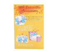 UK Greetings Anniversary Card for Him/Her - Pop-Up Heart Design