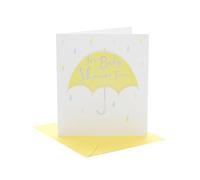 UK Greetings Baby Shower Card for Him/Her/Friend - Umbrella Design