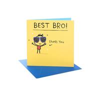 UK Greetings | Birthday Card for Brother | Best Bro Design | With Envelope
