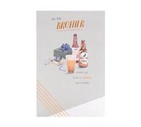 UK Greetings Birthday Card for Brother - Gifts Design - Thinking of You Range