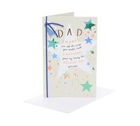 UK Greetings Birthday Card for Dad | Multiple Stars Design | With Envelope