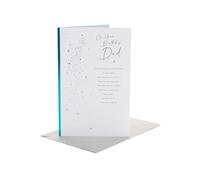 UK Greetings Birthday Card for Dad - Shooting Star Design, 165x254mm