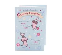 UK Greetings Birthday Card for Daughter - Pop-Up Design With Poem